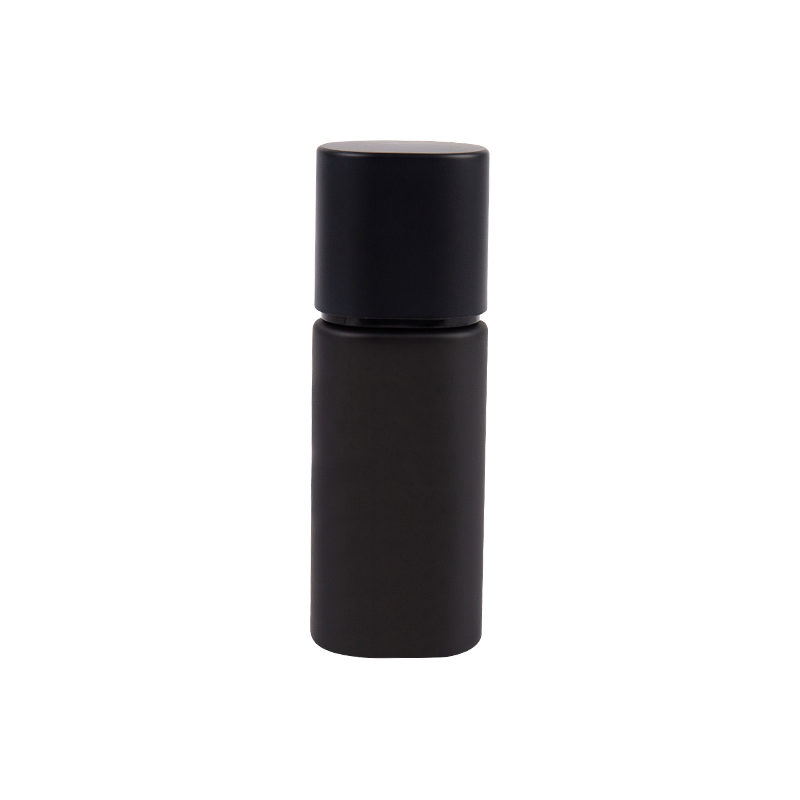 ท่อแก้วเครื่องสำอางสีดำบริสุทธิ์ 30ml