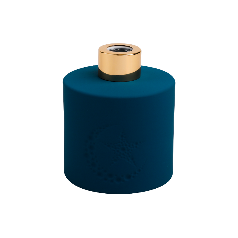 Star Blue Fragrance Bottle พร้อมหมวกสีทอง